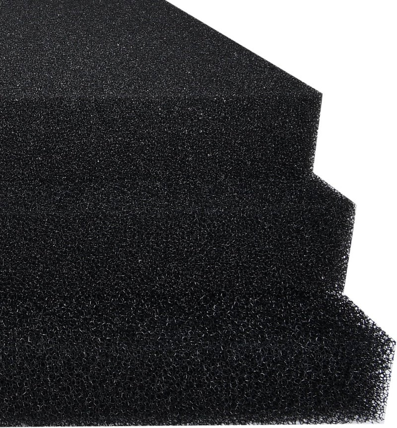 ALEGI Aquarium Sponge Filter Pad, Bio Filter Media Foam Sponges, Cut-to-Size Foam for Fish Tank (20"x20"x1.57" (50PPI)) - Image 4